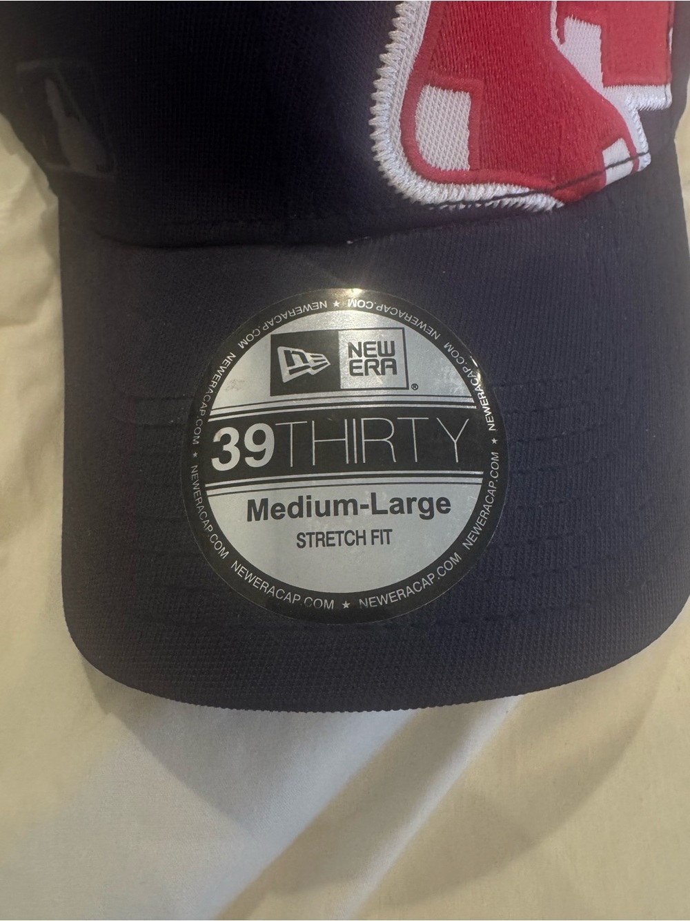 New Era Boston Red Sox 39THIRTY Stretch Fit Cap medium/large - Picture 2 of 7
